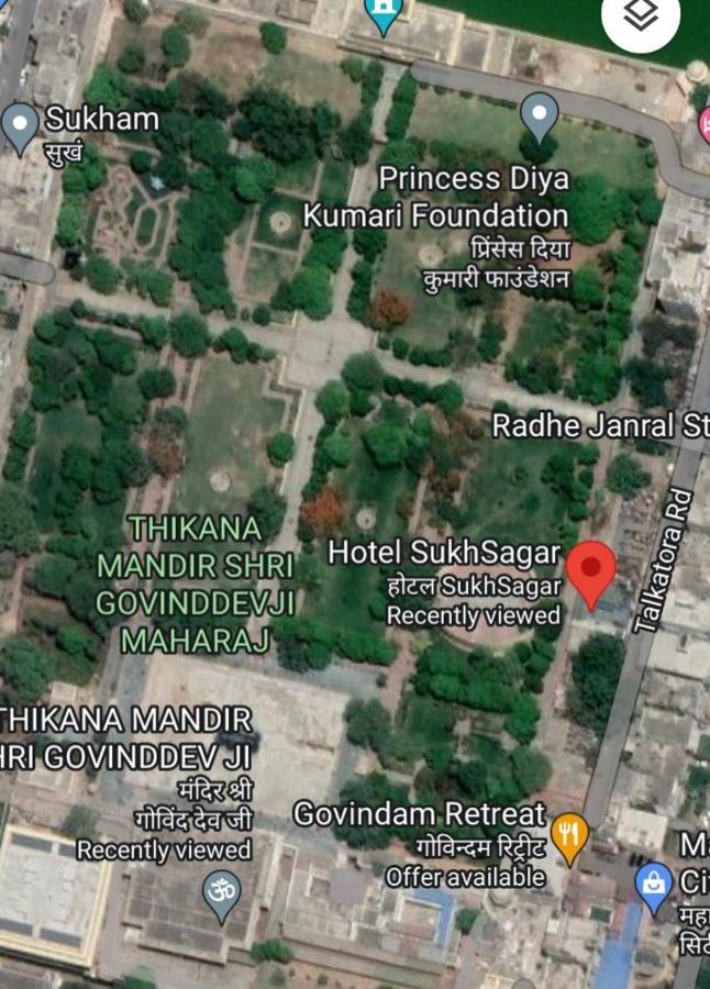Sukh Sagar Hotel Jaipur Exteriör bild